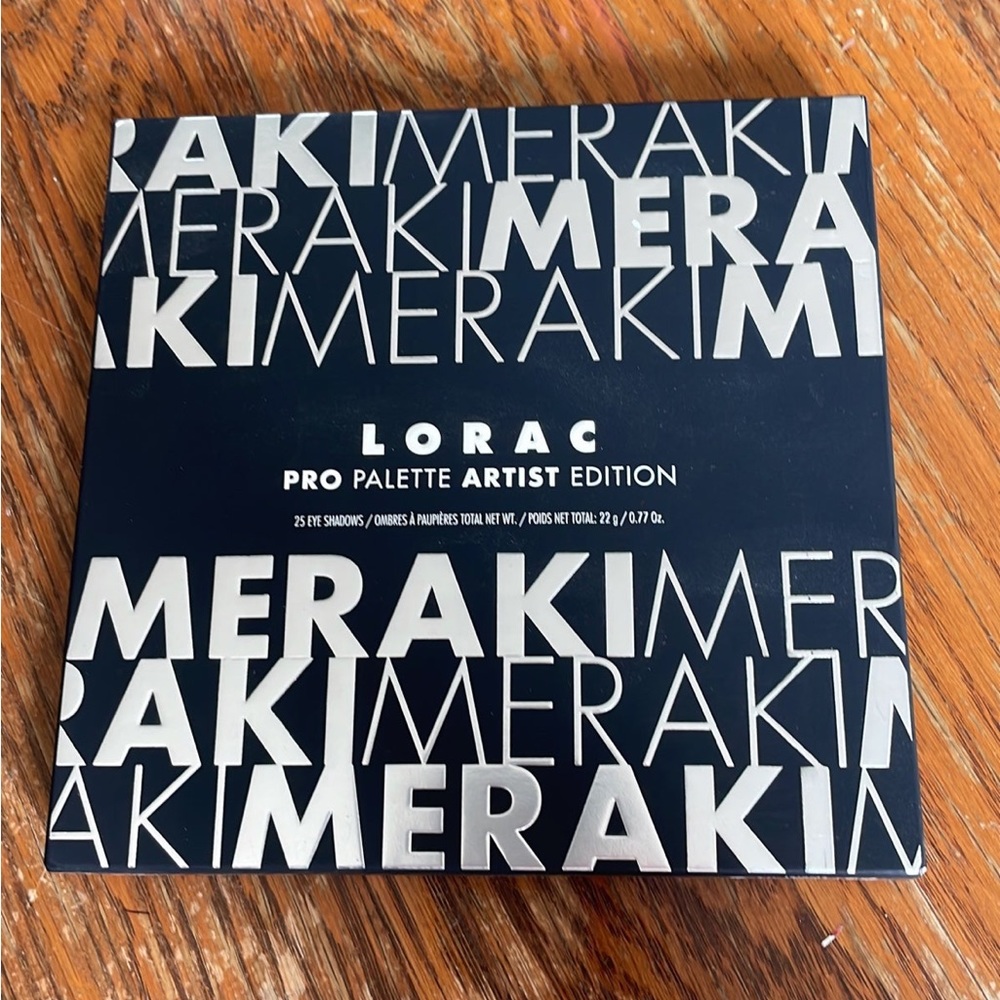 Lorac meraki eyeshadow palette